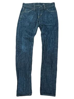 Adriano Goldschmied Selvedge Raw Indigo Skinny Low Rise Jeans
